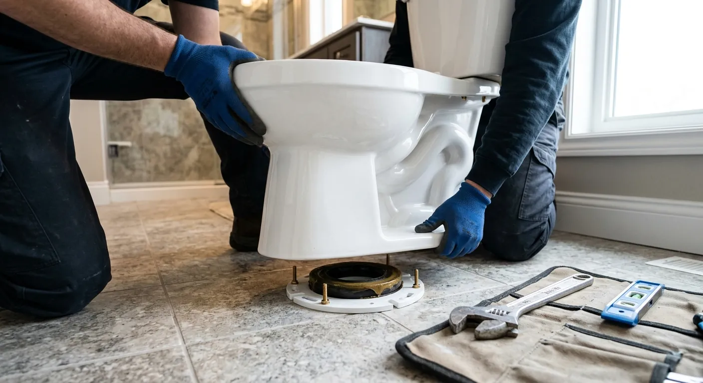 Professional toilet repair & installation service for Orange County homes and businesses